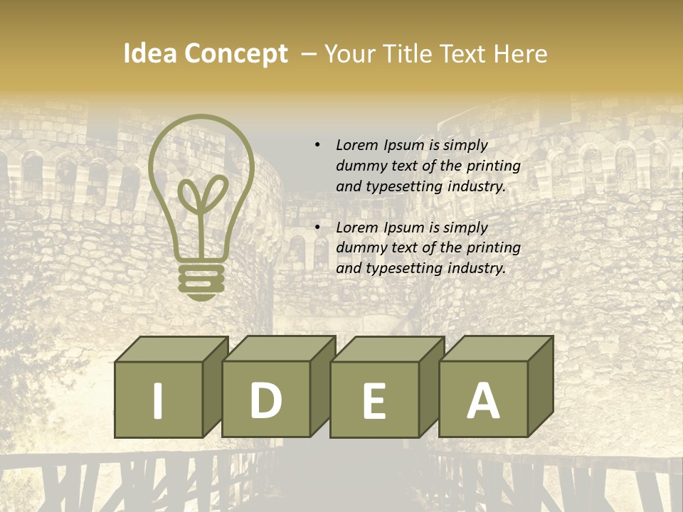 Orthodox River Old PowerPoint Template