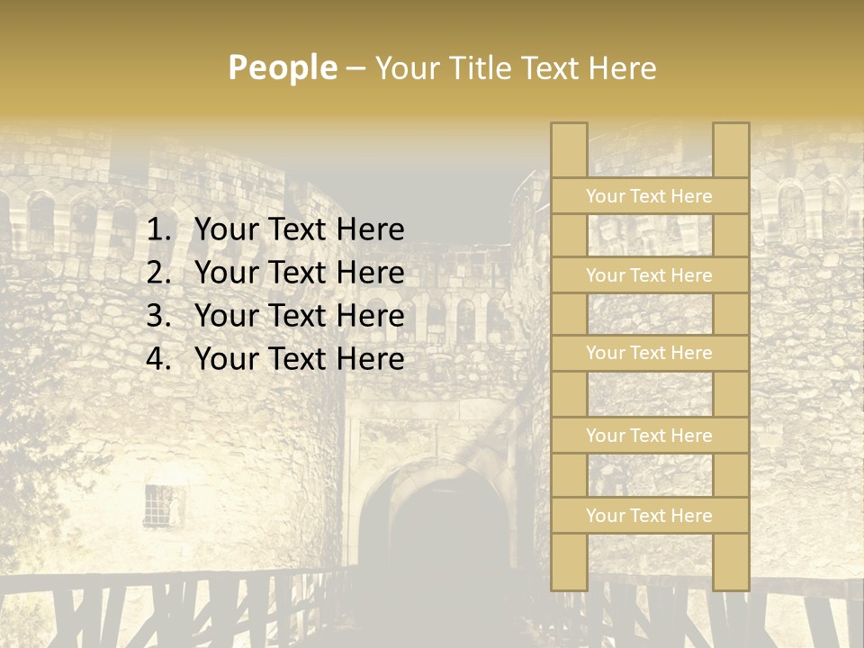 Orthodox River Old PowerPoint Template