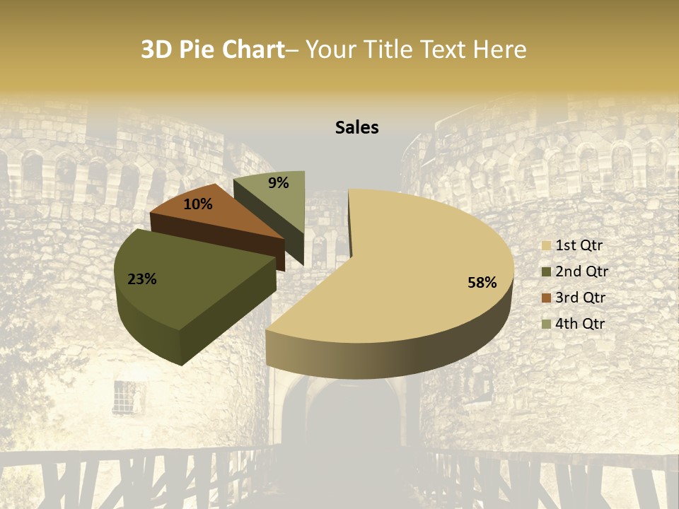 Orthodox River Old PowerPoint Template