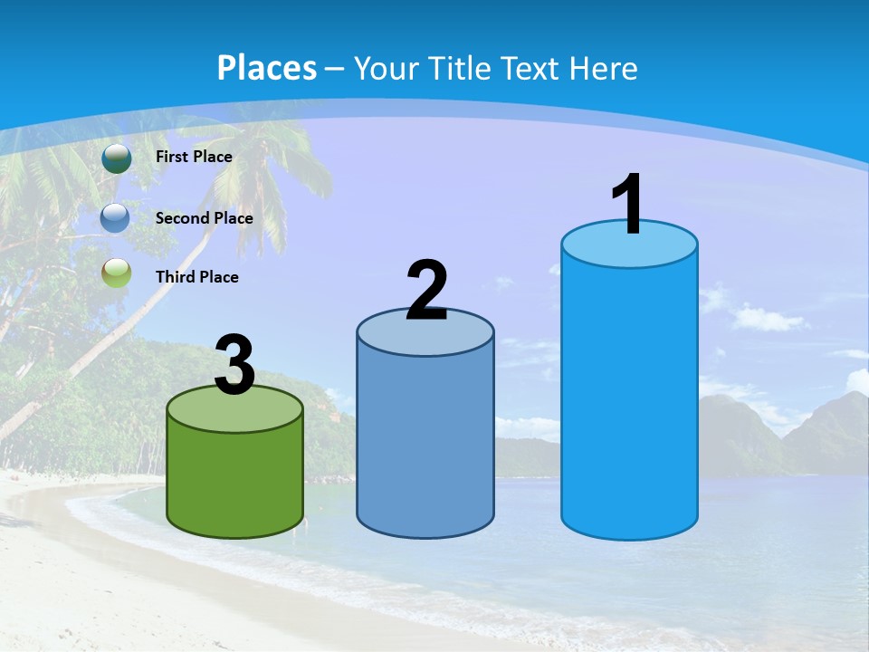 Island Summer Tropics PowerPoint Template