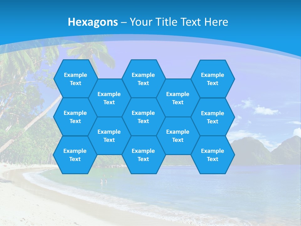 Island Summer Tropics PowerPoint Template