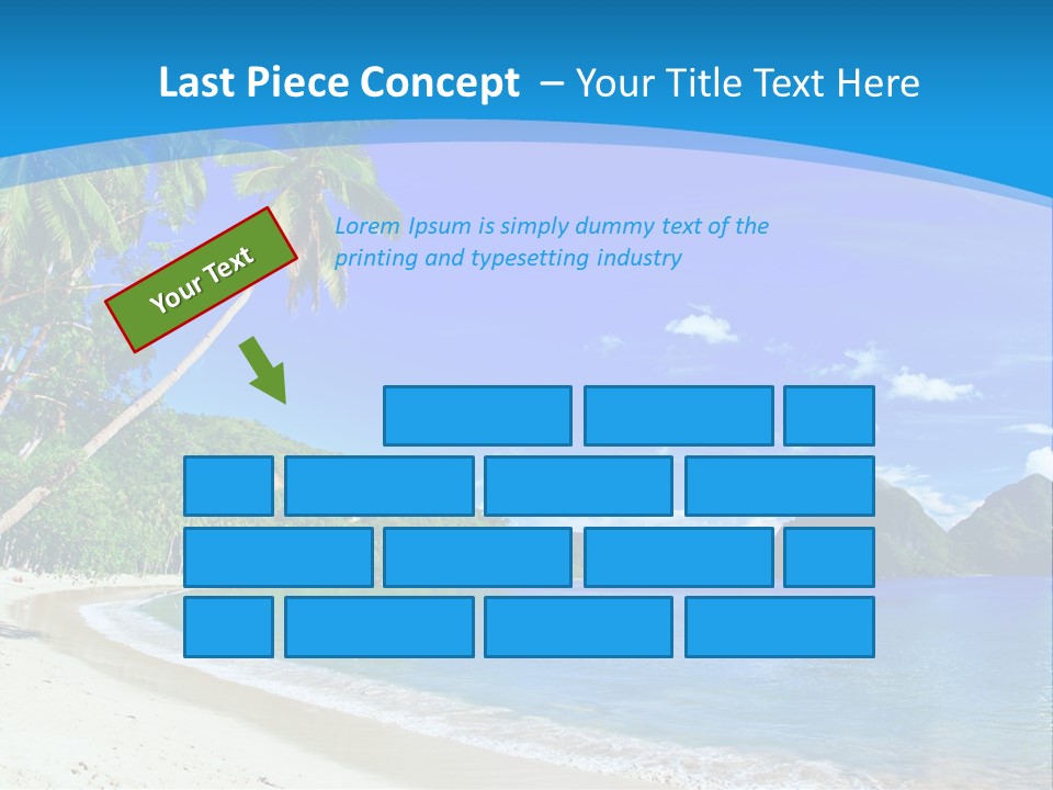 Island Summer Tropics PowerPoint Template