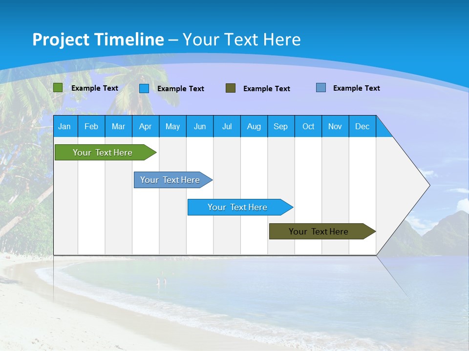 Island Summer Tropics PowerPoint Template