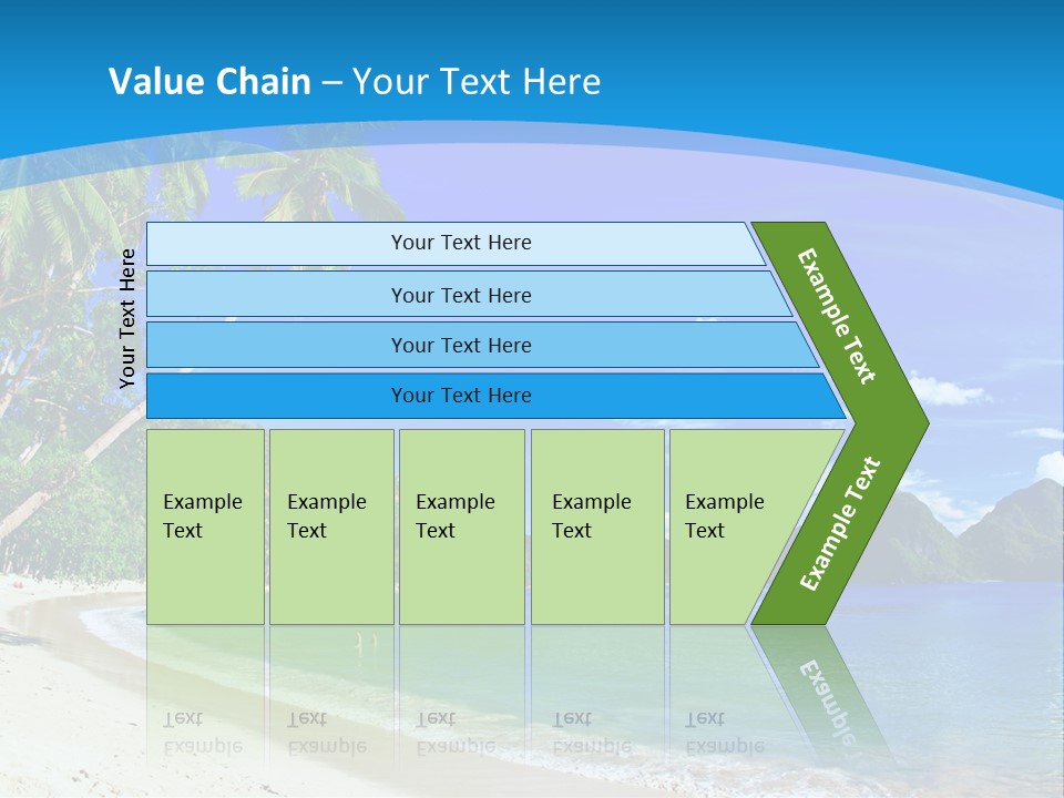 Island Summer Tropics PowerPoint Template