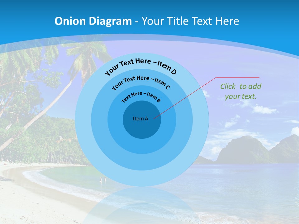 Island Summer Tropics PowerPoint Template