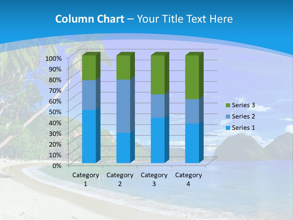 Island Summer Tropics PowerPoint Template