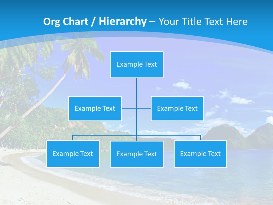 Island Summer Tropics PowerPoint Template