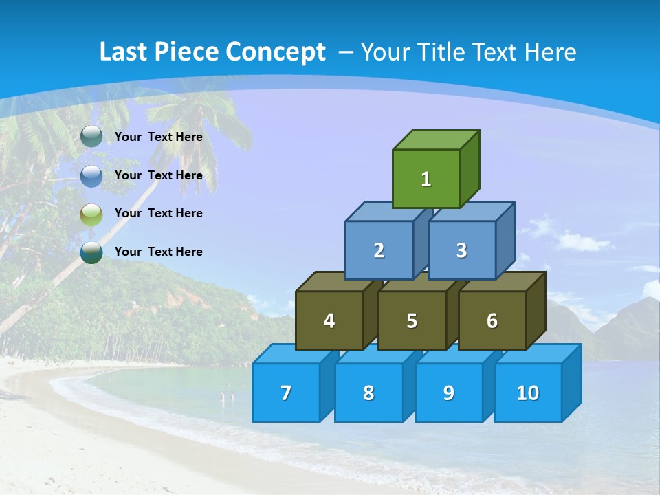 Island Summer Tropics PowerPoint Template