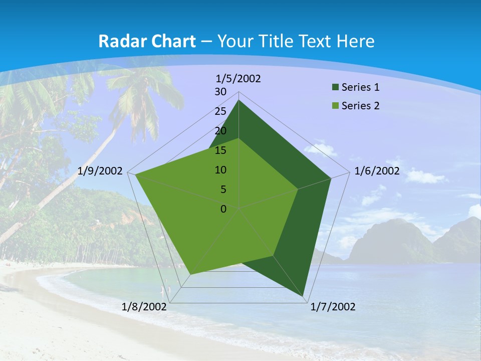 Island Summer Tropics PowerPoint Template