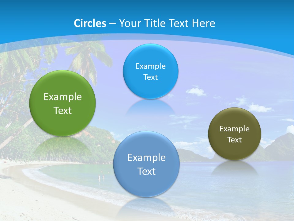 Island Summer Tropics PowerPoint Template