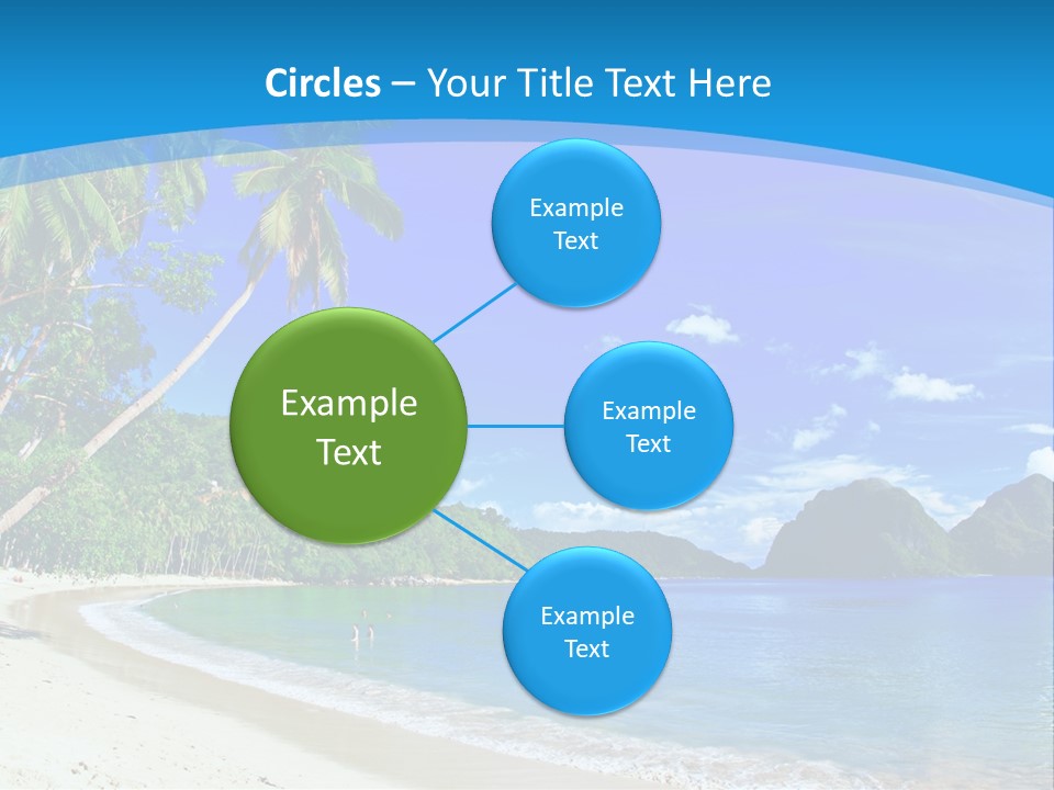 Island Summer Tropics PowerPoint Template