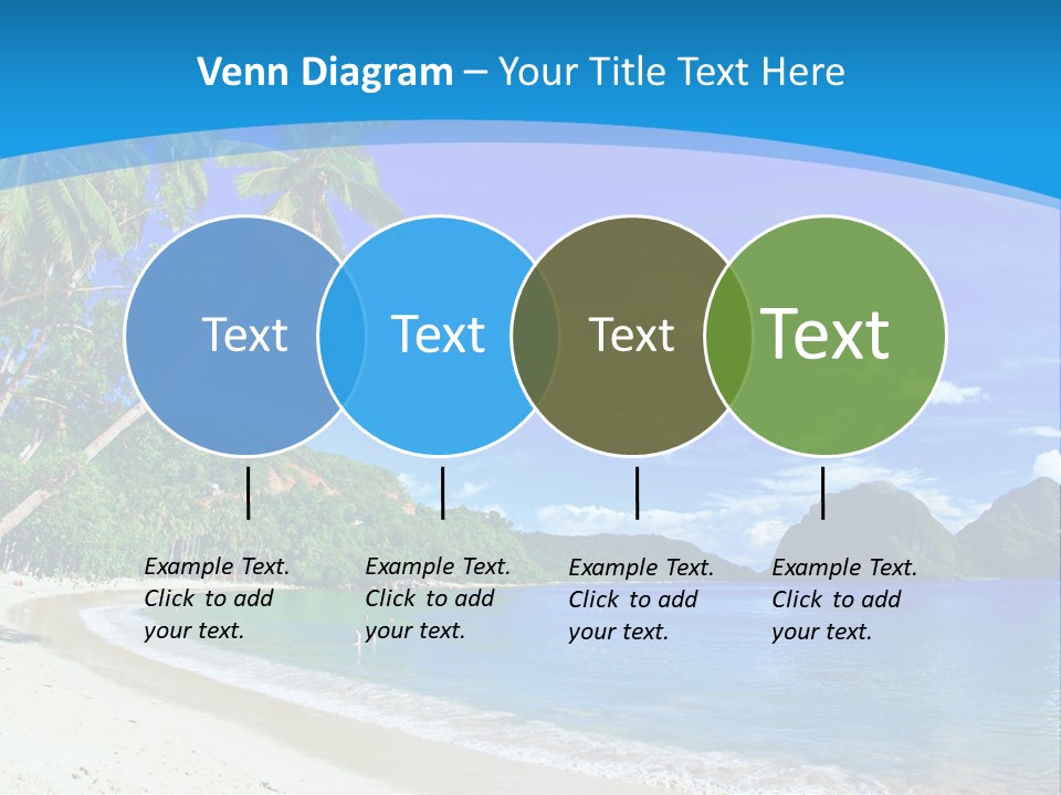 Island Summer Tropics PowerPoint Template