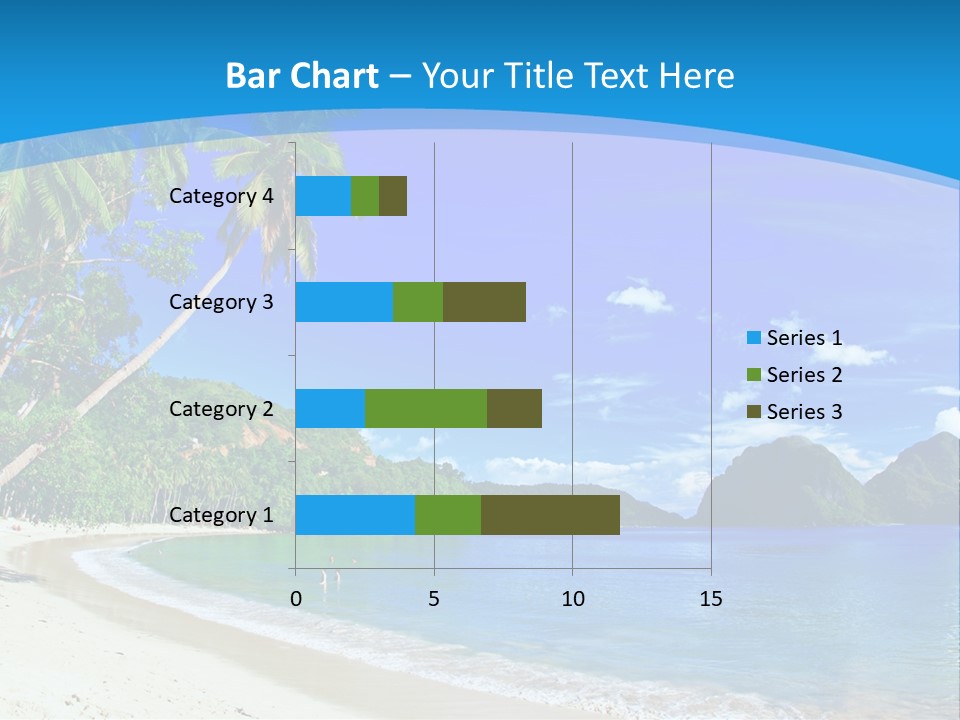 Island Summer Tropics PowerPoint Template