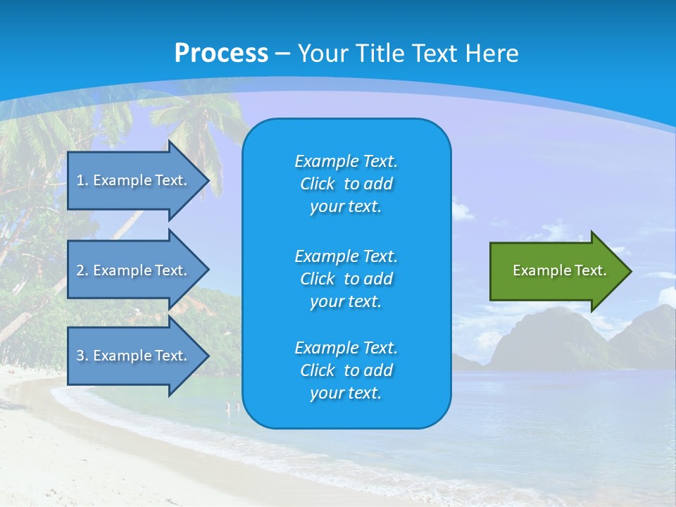 Island Summer Tropics PowerPoint Template