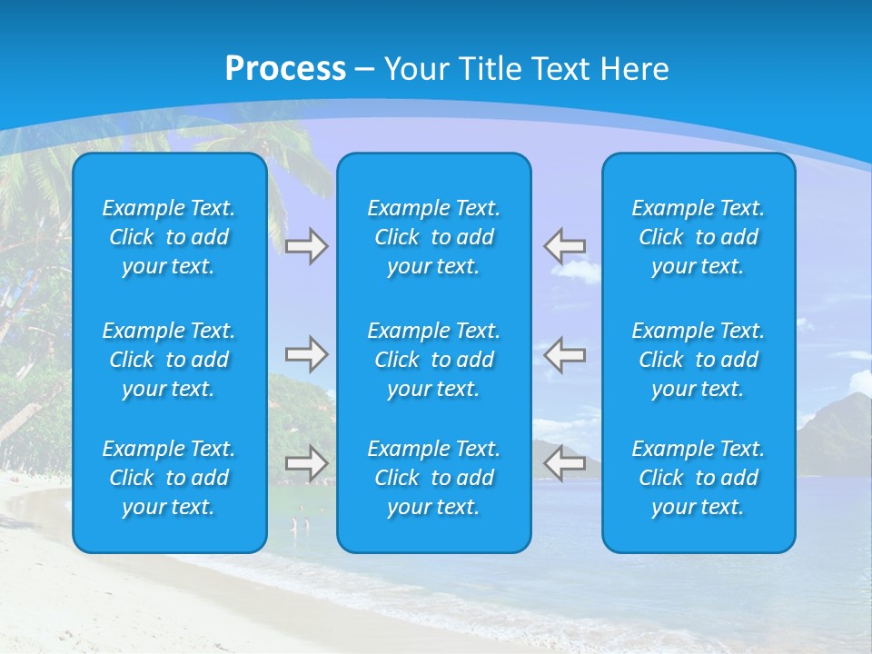 Island Summer Tropics PowerPoint Template