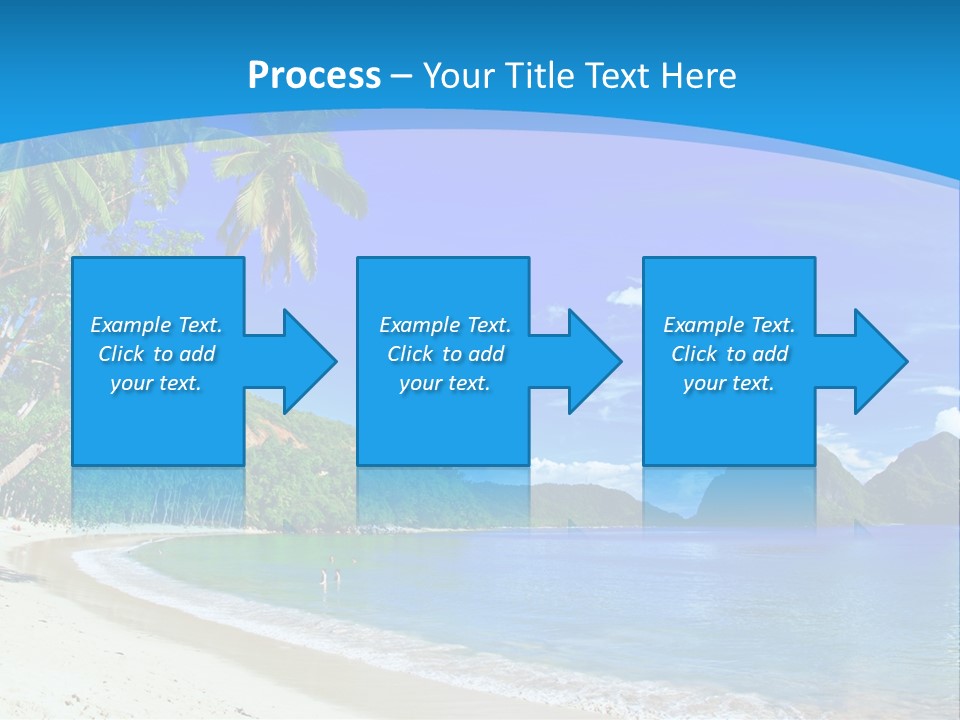 Island Summer Tropics PowerPoint Template