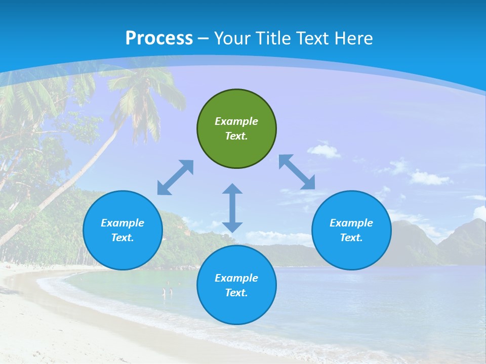 Island Summer Tropics PowerPoint Template