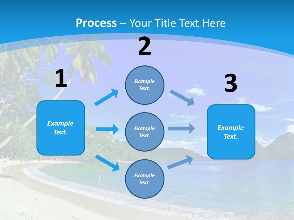Island Summer Tropics PowerPoint Template