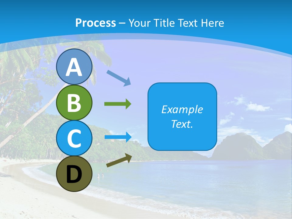 Island Summer Tropics PowerPoint Template