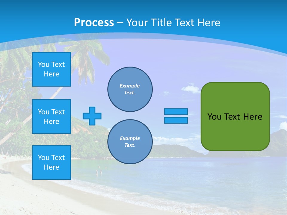 Island Summer Tropics PowerPoint Template