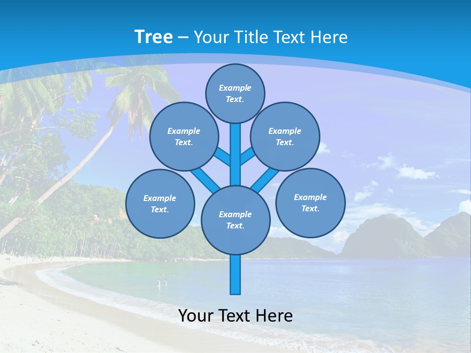 Island Summer Tropics PowerPoint Template