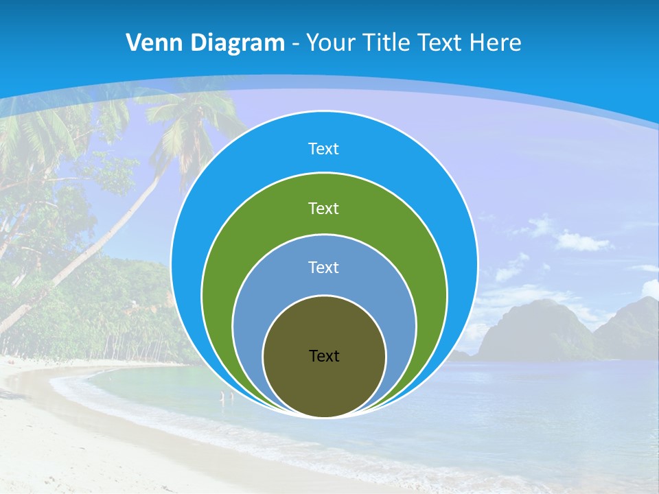 Island Summer Tropics PowerPoint Template