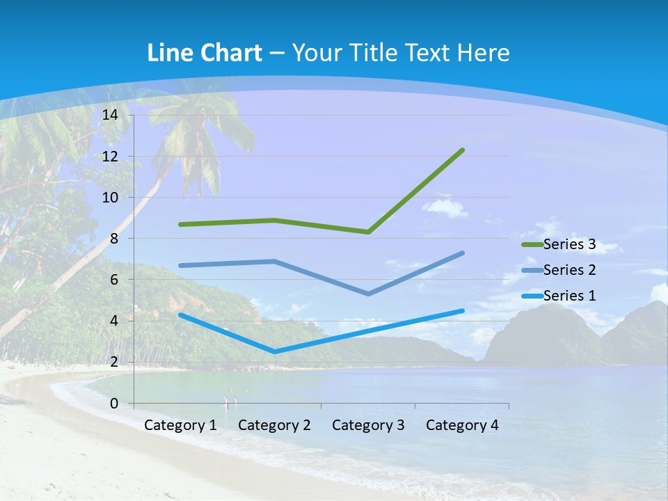 Island Summer Tropics PowerPoint Template