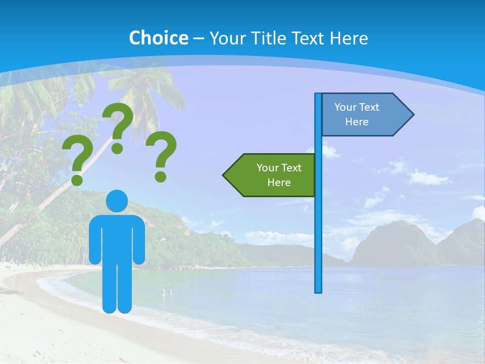 Island Summer Tropics PowerPoint Template