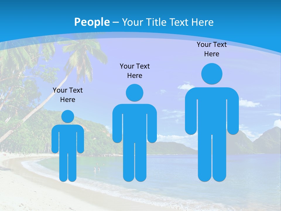 Island Summer Tropics PowerPoint Template