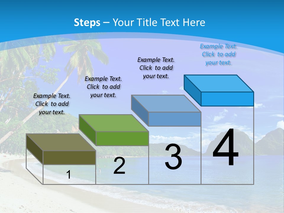 Island Summer Tropics PowerPoint Template