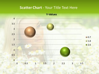 Beautiful Garden Chamomile PowerPoint Template