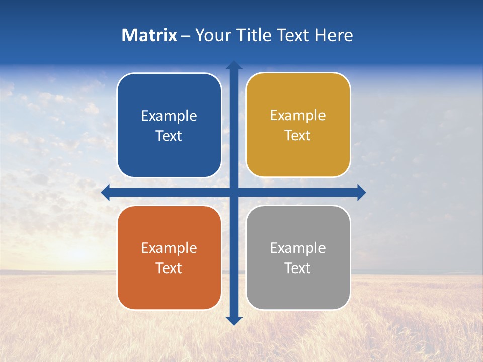 Sky Nature Countryside PowerPoint Template