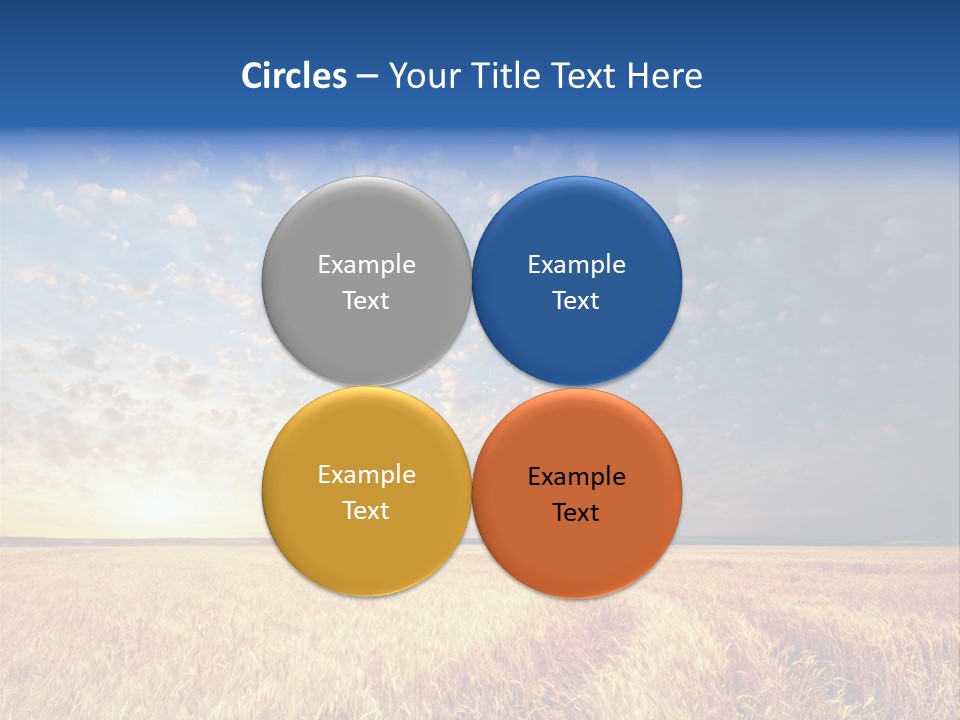 Sky Nature Countryside PowerPoint Template