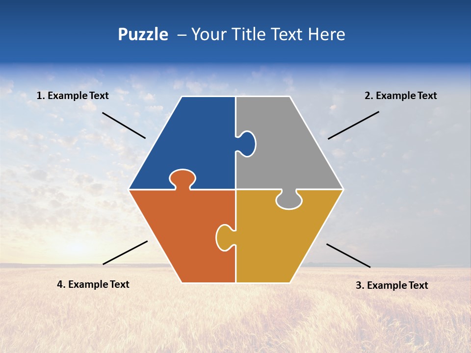 Sky Nature Countryside PowerPoint Template