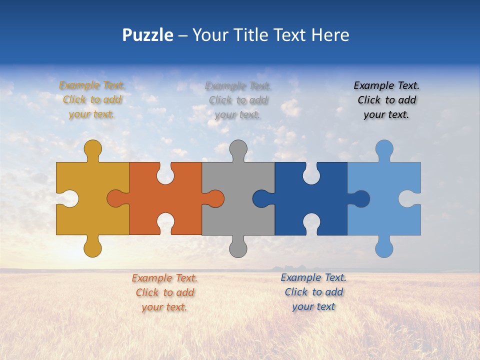 Sky Nature Countryside PowerPoint Template