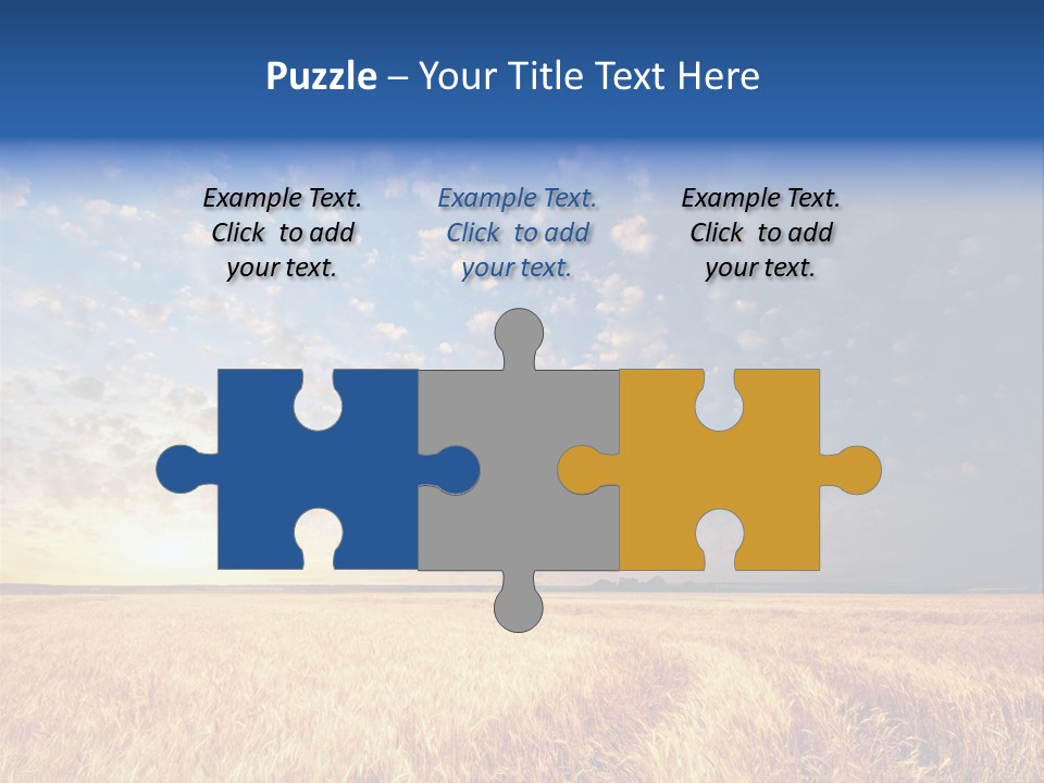 Sky Nature Countryside PowerPoint Template