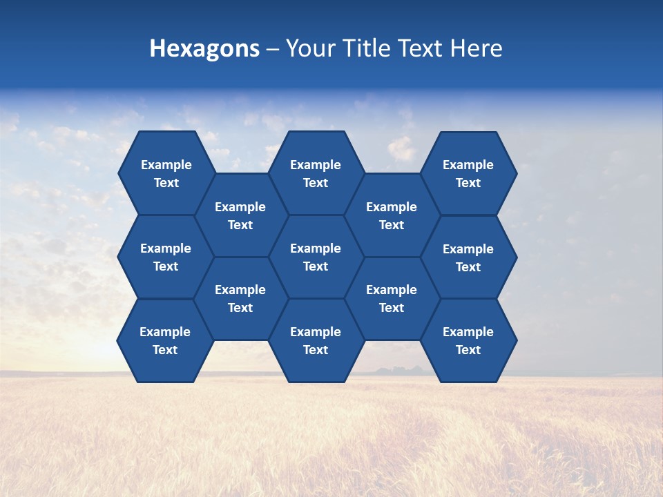 Sky Nature Countryside PowerPoint Template