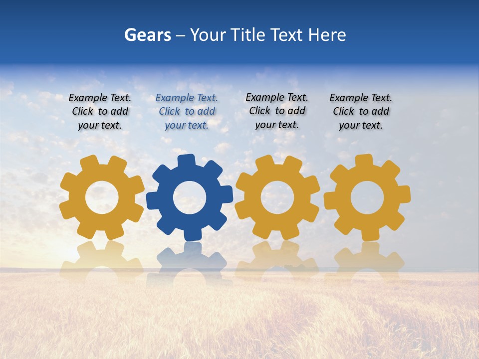 Sky Nature Countryside PowerPoint Template