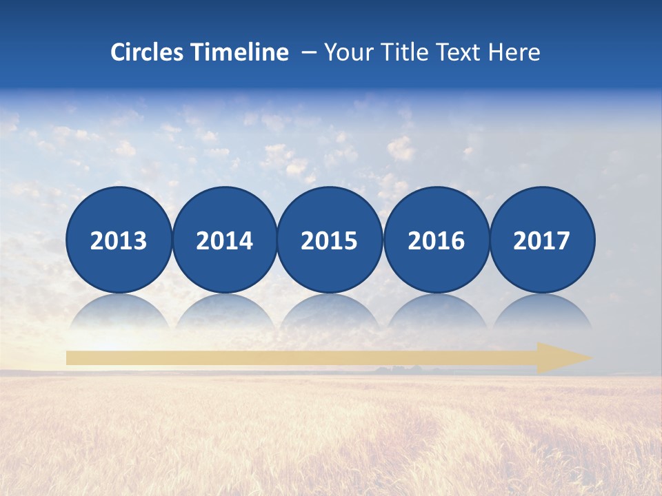 Sky Nature Countryside PowerPoint Template