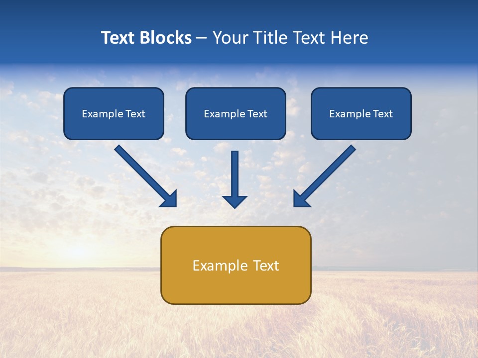 Sky Nature Countryside PowerPoint Template