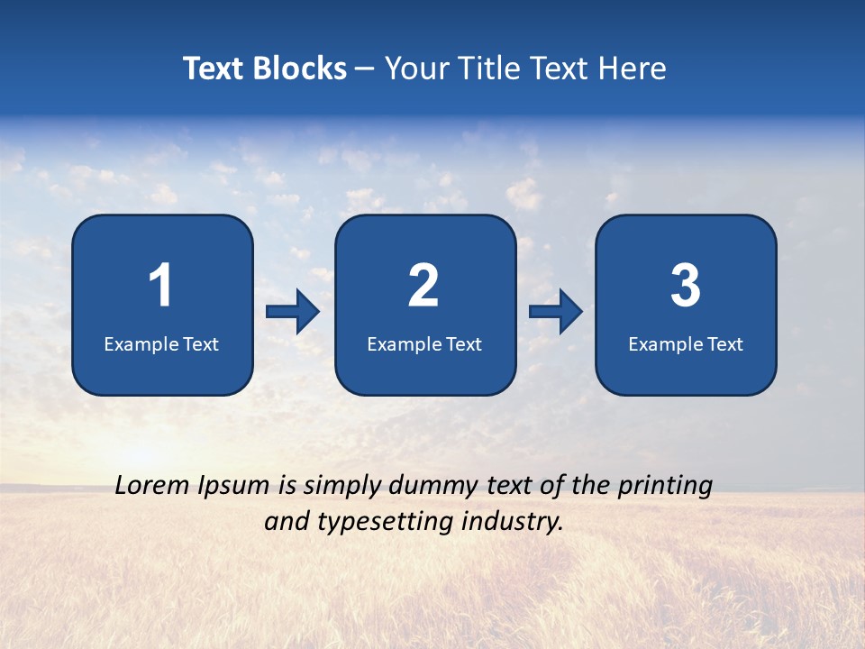Sky Nature Countryside PowerPoint Template