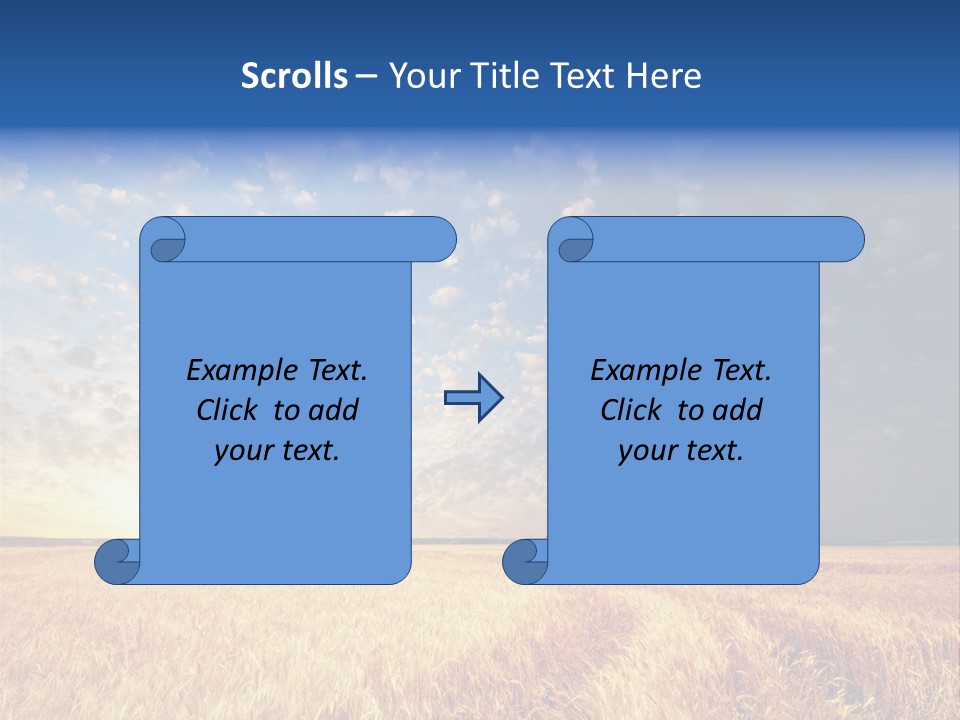 Sky Nature Countryside PowerPoint Template