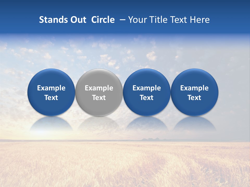 Sky Nature Countryside PowerPoint Template