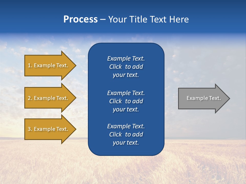 Sky Nature Countryside PowerPoint Template