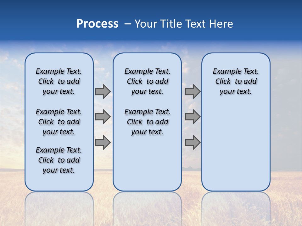 Sky Nature Countryside PowerPoint Template