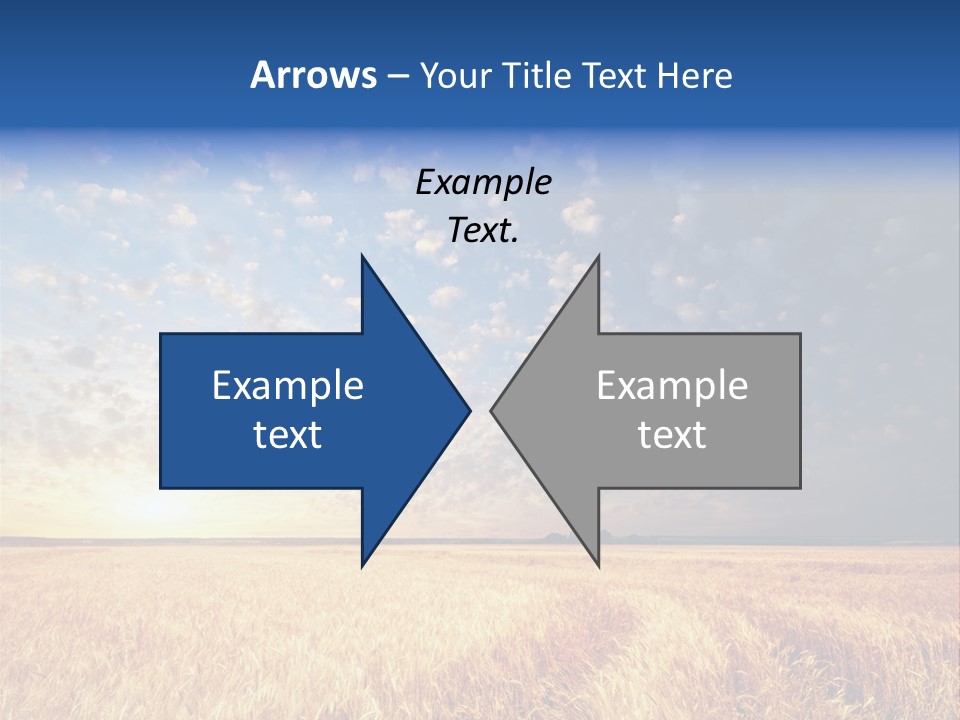 Sky Nature Countryside PowerPoint Template
