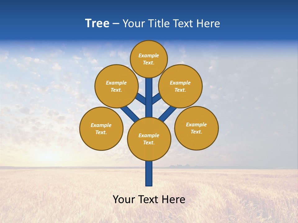 Sky Nature Countryside PowerPoint Template