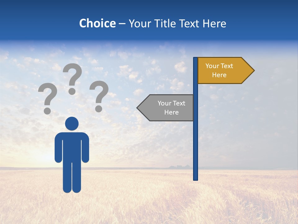 Sky Nature Countryside PowerPoint Template