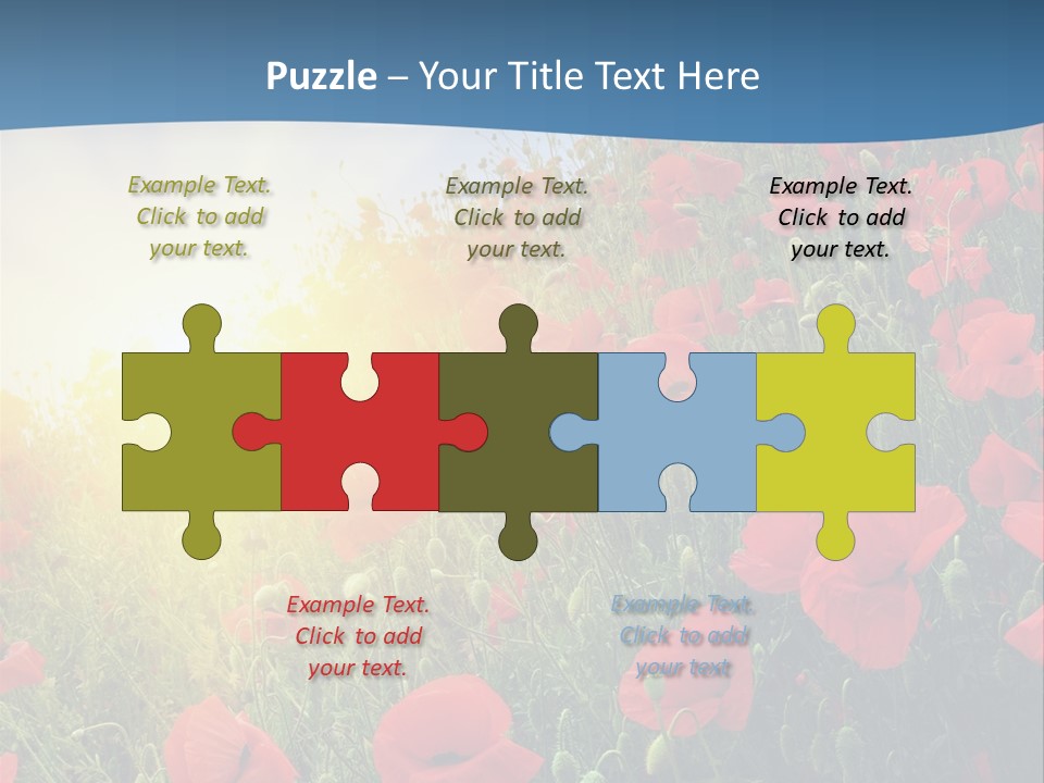 Cloud Sun Plain PowerPoint Template