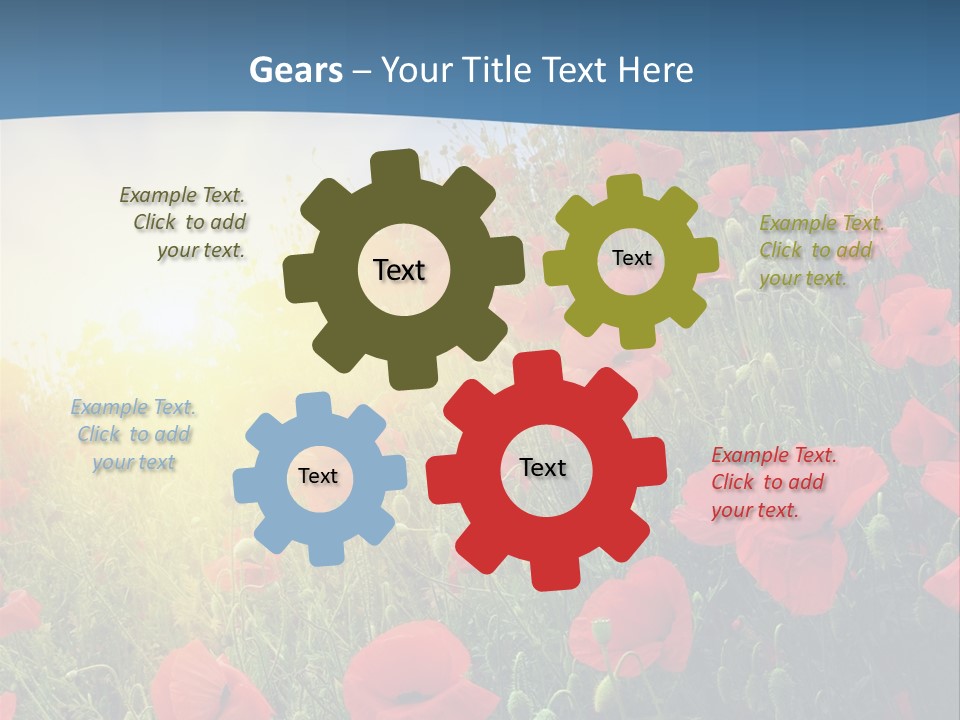 Cloud Sun Plain PowerPoint Template